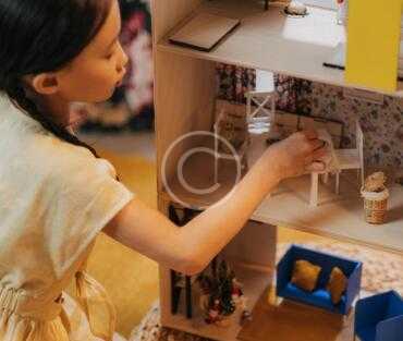 Why do girls love doll houses so much?